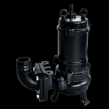 污水污物潛水電泵由電機(jī)與泵兩部分組成，兩者通過油室及機(jī)械密封組件隔開，分固定式自動(dòng)耦合安裝和移動(dòng)安裝。