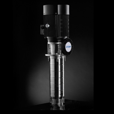 非自吸立式浸入多級離心泵，電機軸通過聯軸器直接與泵軸聯接，葉輪導葉采用不銹鋼板沖壓焊接制成，為滿足水槽或容器的安裝深度，可安裝空腔體來改變泵浸入液下深度.